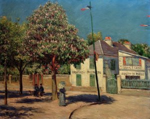 The Walk in Argenteuil by Gustave Caillebotte